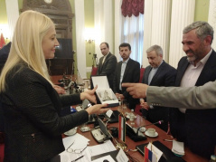 20. септембар 2019. Председница ПГП са Ираном и парламентарна делегација Ирана